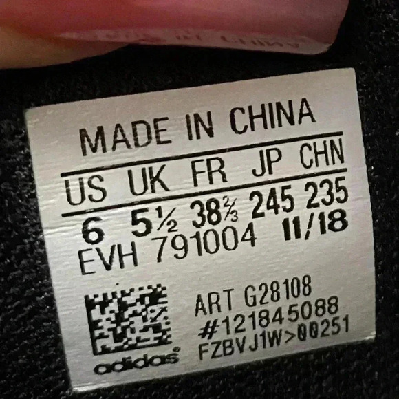 Adidas U Path Run Running Shoes Black/White 6 - Picture 6 of 7